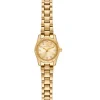 Michael Kors 19mm Yellow Gold Tone Crystal Ladies Watch