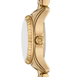 Michael Kors 19mm Yellow Gold Tone Crystal Ladies Watch