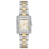 Michael Kors Petite Emery 25mm Stainless Steel and Yellow Gold Tone Crystal Ladies Watch