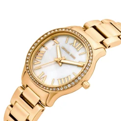 Michael Kors Sage 31mm Yellow Gold Tone Crystal Ladies Watch