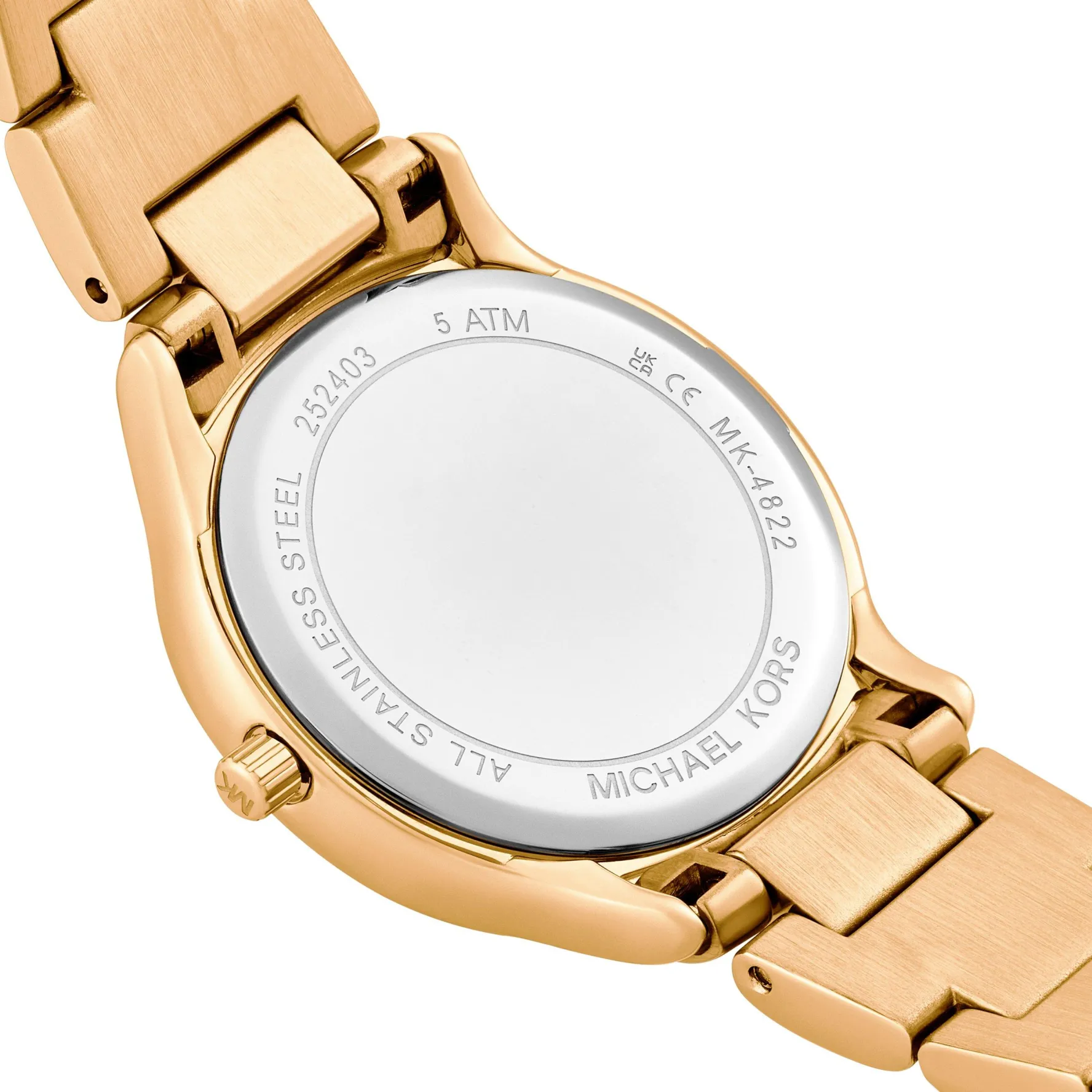 Michael Kors Sage 31mm Yellow Gold Tone Crystal Ladies Watch