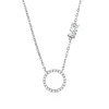 Michael Kors Silver Circle Necklace