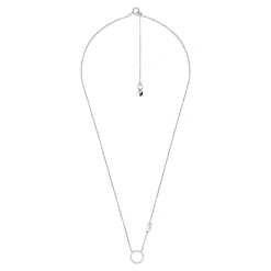 Michael Kors Silver Circle Necklace