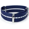 OMEGA Blue and White Nato Strap