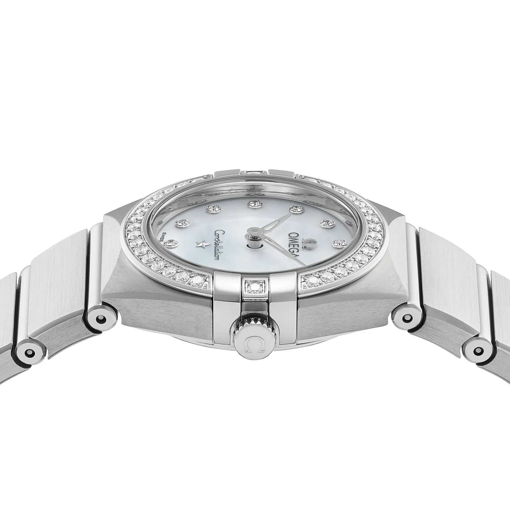 OMEGA Constellation Manhattan Diamond Ladies Watch