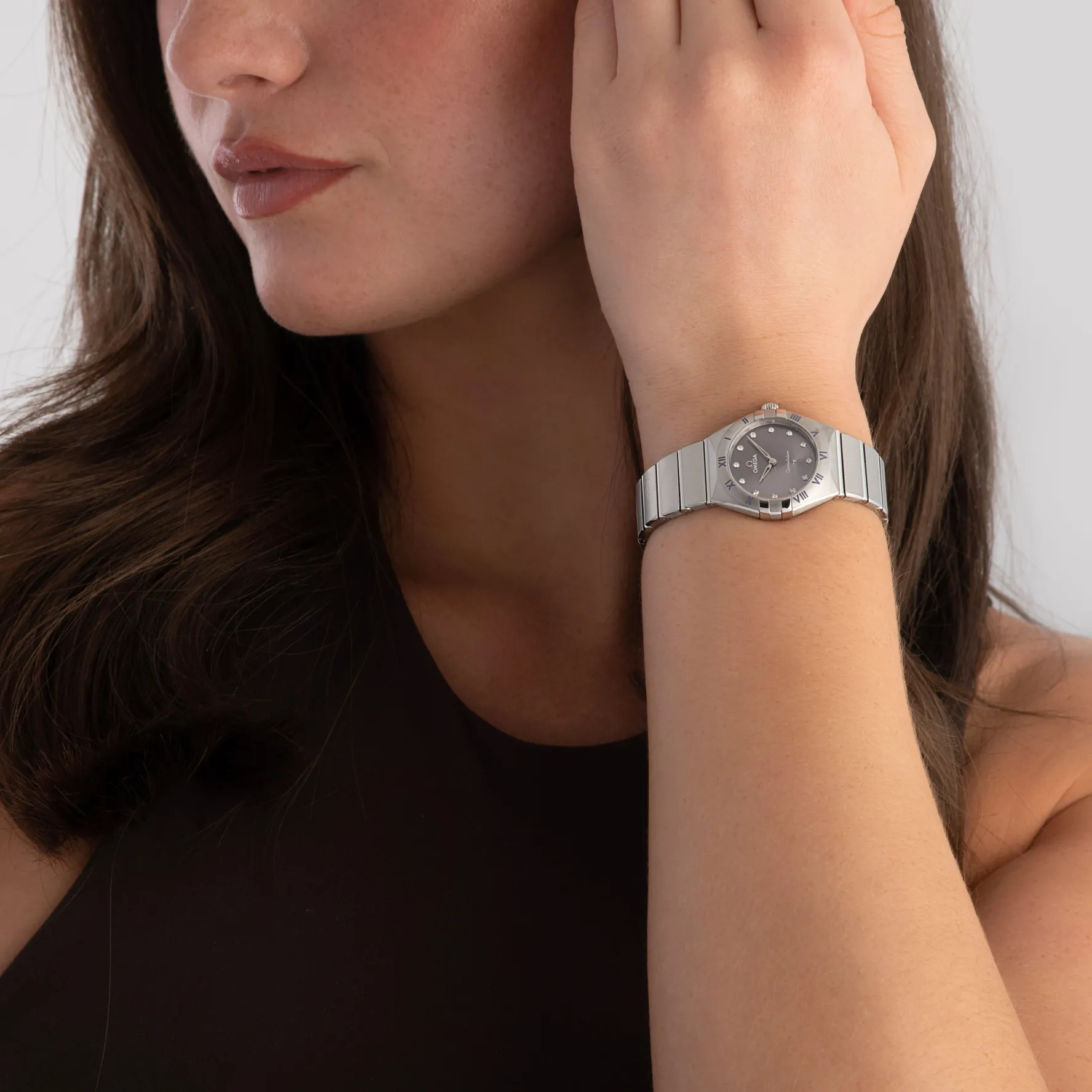 OMEGA Constellation 28mm Diamond Ladies Watch