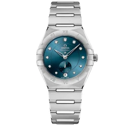 OMEGA Constellation 34mm Diamond Automatic Ladies Watch