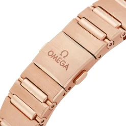 OMEGA Constellation 29mm 18K Rose Gold Diamond Automatic Ladies Watch
