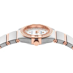 OMEGA Constellation 25mm 18K Sedna Gold Diamond Ladies Watch