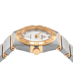 OMEGA Constellation 25mm 18K Gold Diamond Ladies Watch