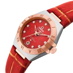 OMEGA Constellation 29mm 18K Sedna Gold Co-Axial Master Chronometer Ladies Watch