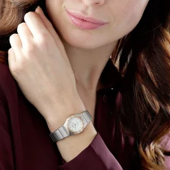 OMEGA Constellation 25mm 18K Sedna Gold Diamond Ladies Watch