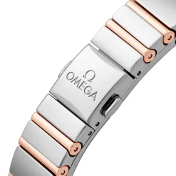 OMEGA Constellation 25mm Stainless Steel and 18K Sedna Gold Diamond Ladies Watch