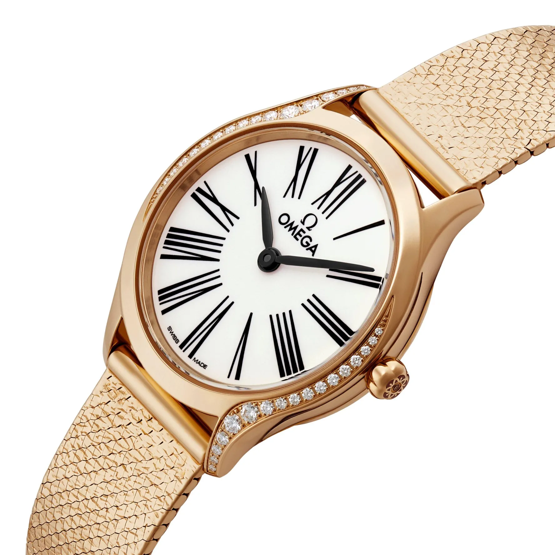 OMEGA De Ville Mini Tresor 26mm Diamond Ladies Watch