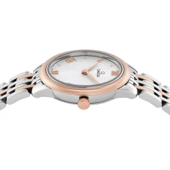 OMEGA De Ville Prestige 27.5mm Stainless Steel and 18K Sedna Gold Ladies Watch