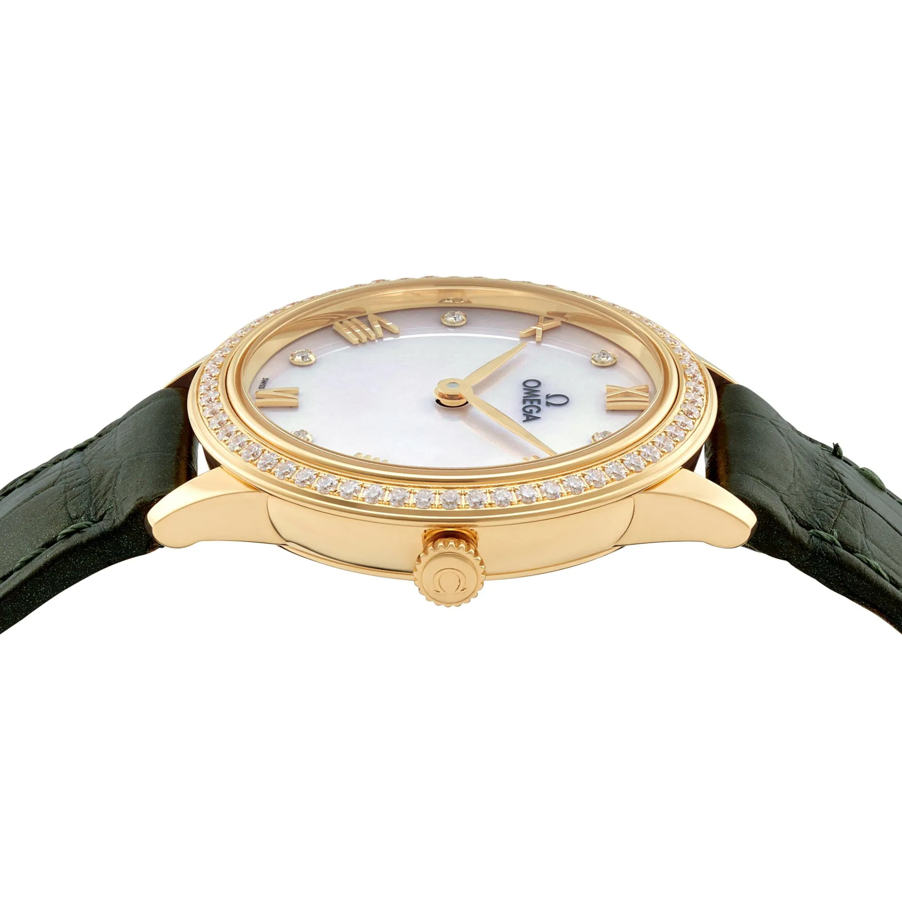 OMEGA De Ville Prestige 27.5mm Diamond Ladies Watch