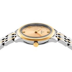 OMEGA De Ville Prestige 27.5mm Stainless Steel and 18K Gold Ladies Watch
