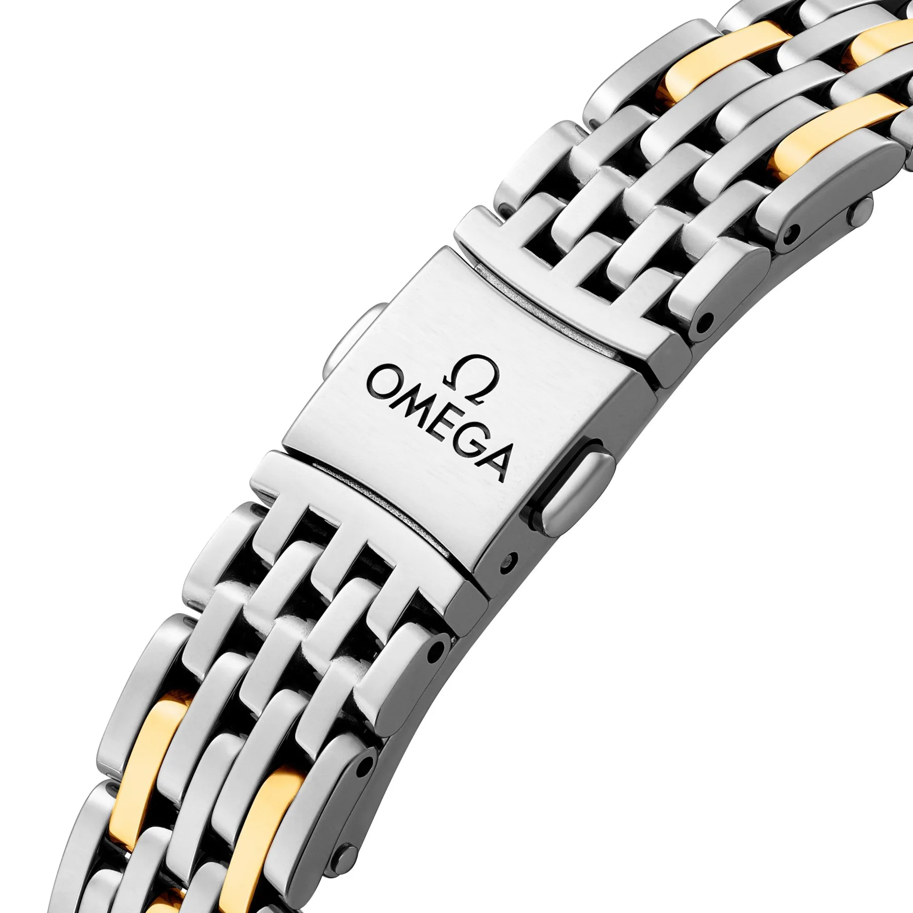 OMEGA De Ville Prestige 27.5mm Stainless Steel and 18K Gold Ladies Watch