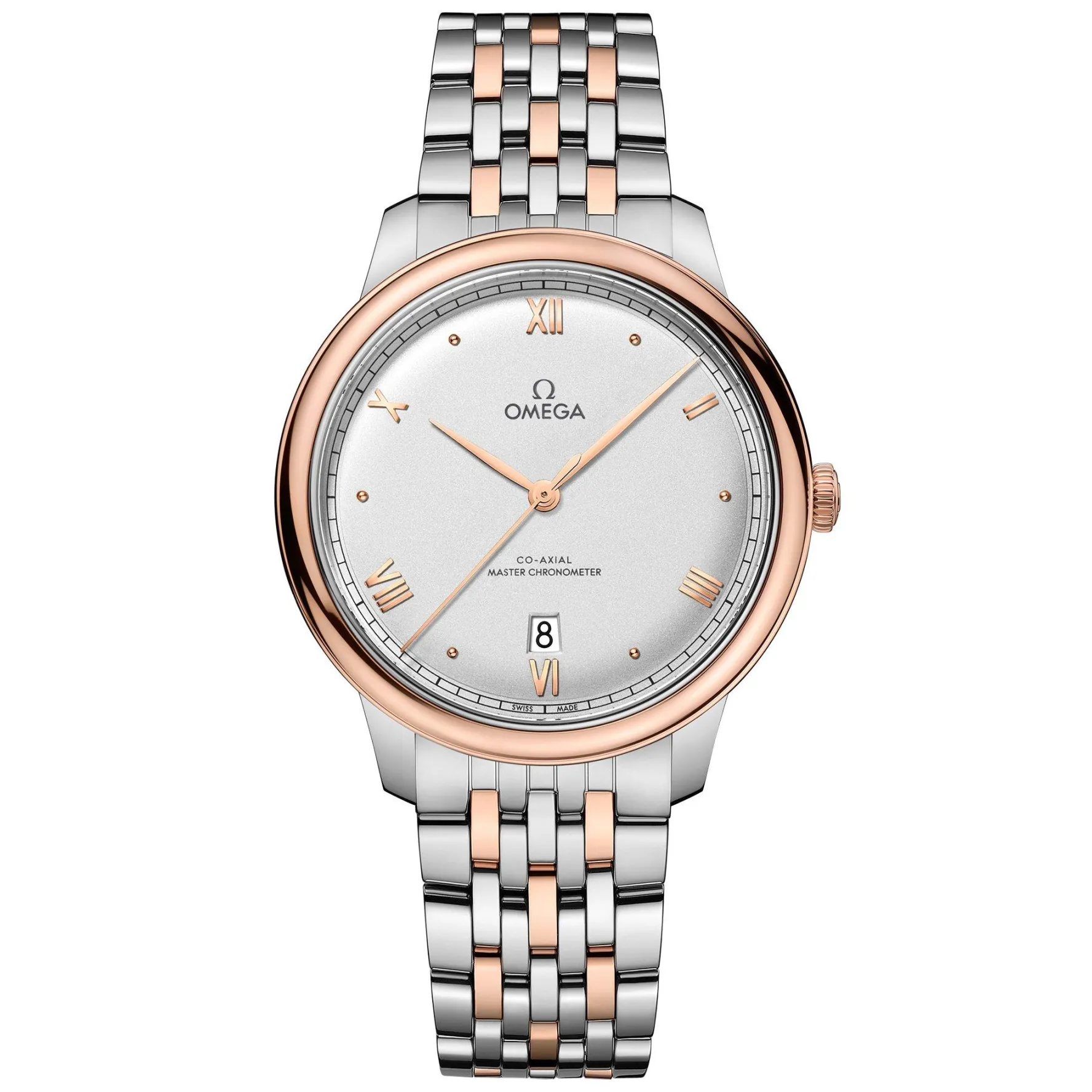 OMEGA De Ville Prestige Sedna Gold and Stainless Steel Co-Axial Master Chronometer Automatic Ladies Watch