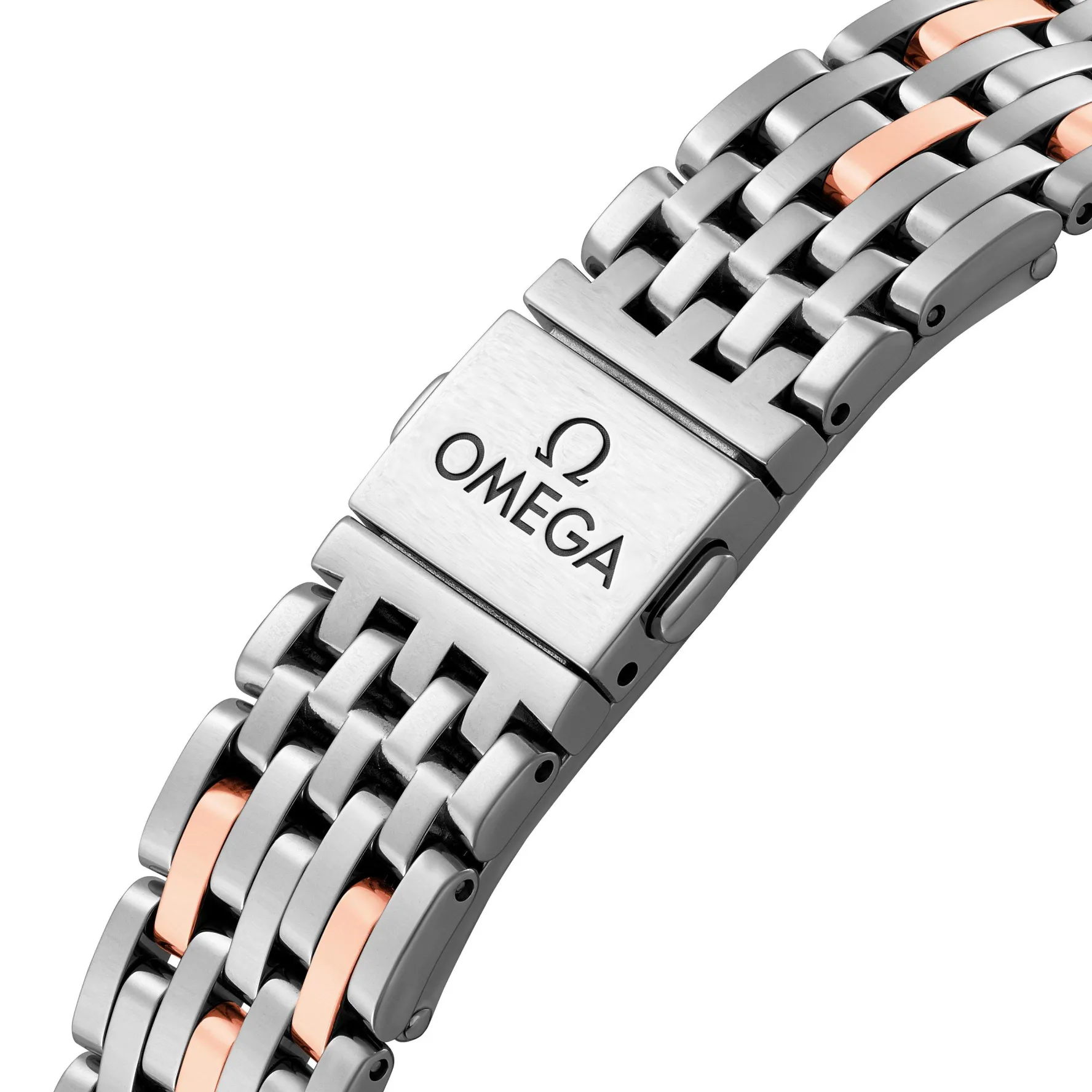 OMEGA De Ville Prestige Sedna Gold and Stainless Steel Co-Axial Master Chronometer Automatic Ladies Watch