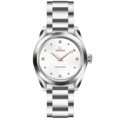 OMEGA Seamaster Aqua Terra 150M 28mm Diamond Ladies Watch