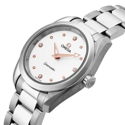OMEGA Seamaster Aqua Terra 150M 28mm Diamond Ladies Watch