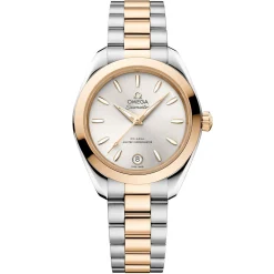 OMEGA Seamaster Aqua Terra 150M 30mm 18K Moonshine Gold Automatic Ladies Watch