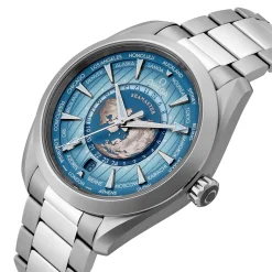 OMEGA Seamaster Aqua Terra 150M 43mm Co-Axial Master Chronometer Worldtimer Men’s Watch