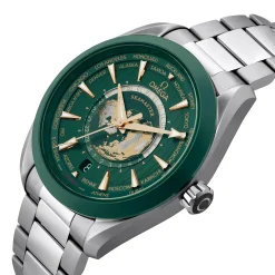 OMEGA Seamaster Aqua Terra 150M 43mm Co-Axial Master Chronometer Worldtimer Men’s Watch