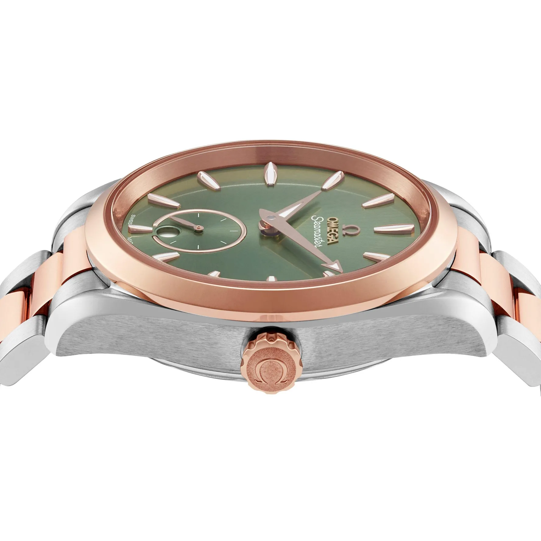 OMEGA Seamaster Aqua Terra 150M 38mm Stainless Steel 18K Sedna Gold Ladies Watch