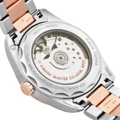 OMEGA Seamaster Aqua Terra 150M 38mm Stainless Steel 18K Sedna Gold Ladies Watch