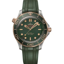 OMEGA Seamaster Diver 300M Bronze Gold Titanium Automatic Watch