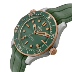 OMEGA Seamaster Diver 300M Bronze Gold Titanium Automatic Watch