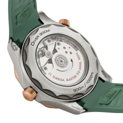 OMEGA Seamaster Diver 300M Bronze Gold Titanium Automatic Watch