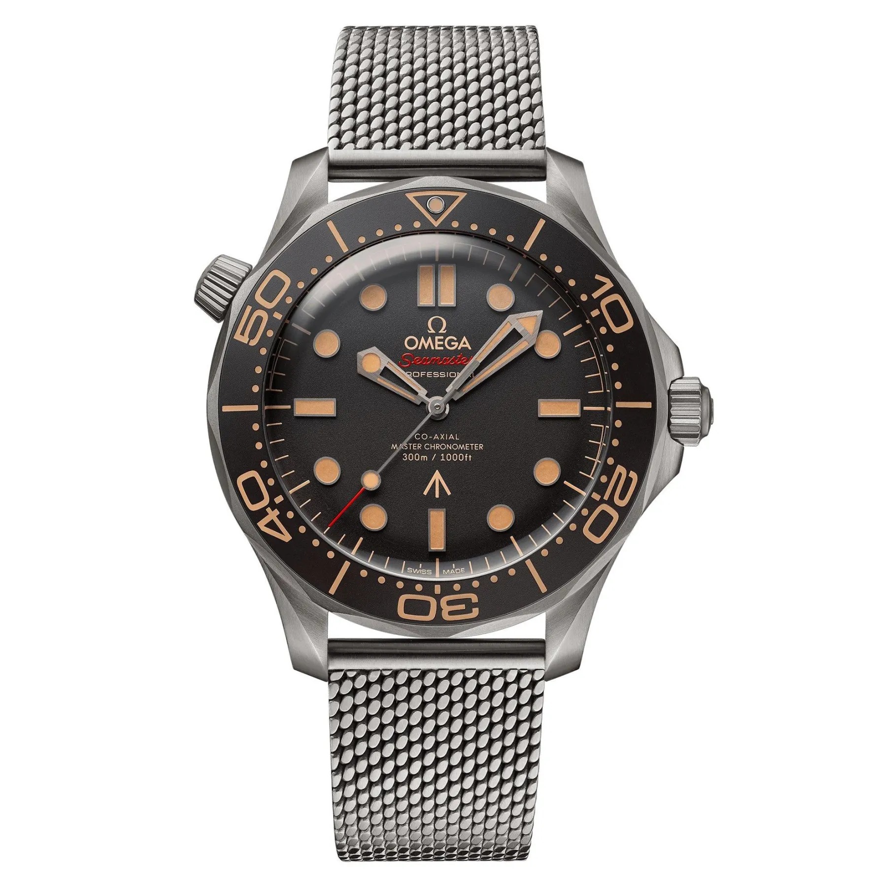OMEGA Seamaster Diver 300M James Bond 007 42mm Titanium Automatic Men's Watch