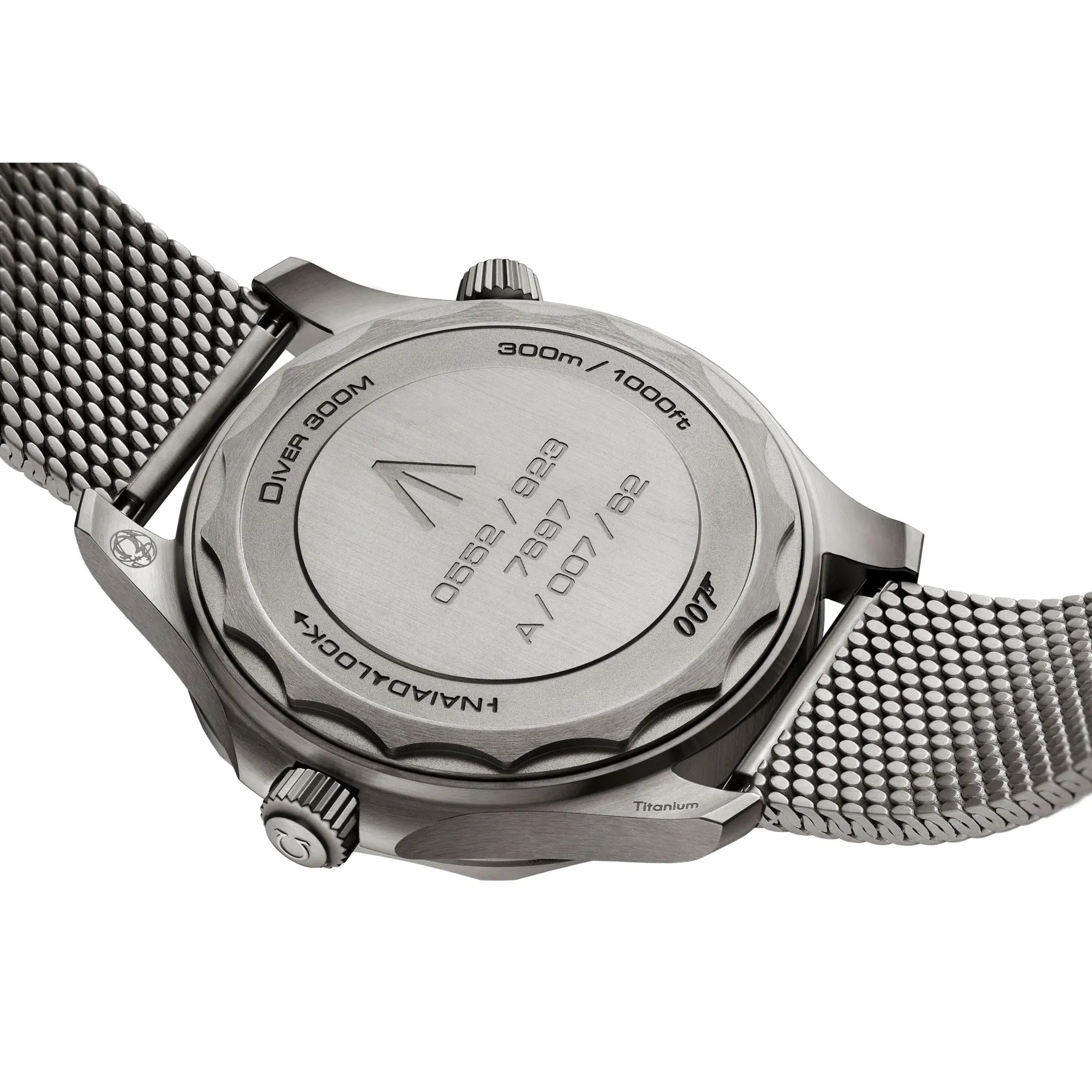 OMEGA Seamaster Diver 300M James Bond 007 42mm Titanium Automatic Men's Watch