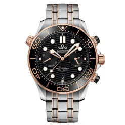 OMEGA Seamaster Diver 300M 44mm Stainless Steel and 18K Sedna Gold Men's Watch