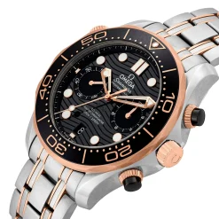 OMEGA Seamaster Diver 300M 44mm Stainless Steel and 18K Sedna Gold Men's Watch