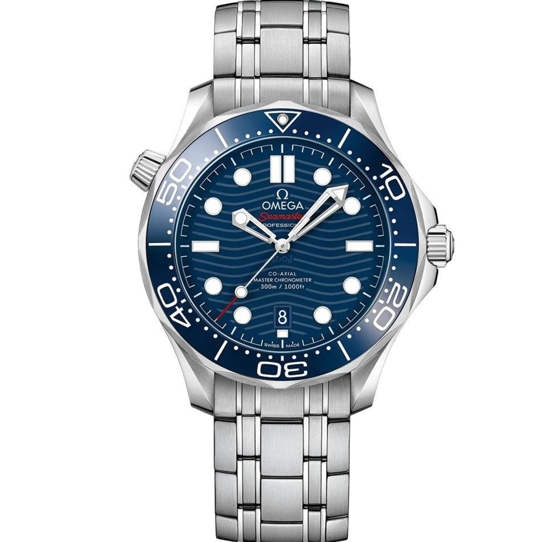 OMEGA Seamaster Diver 300M 42mm Co-Axial Master Chronometer Automatic Men's Watch