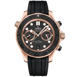 OMEGA Seamaster Diver 300M 44mm 18K Rose Gold Automatic Men's Watch