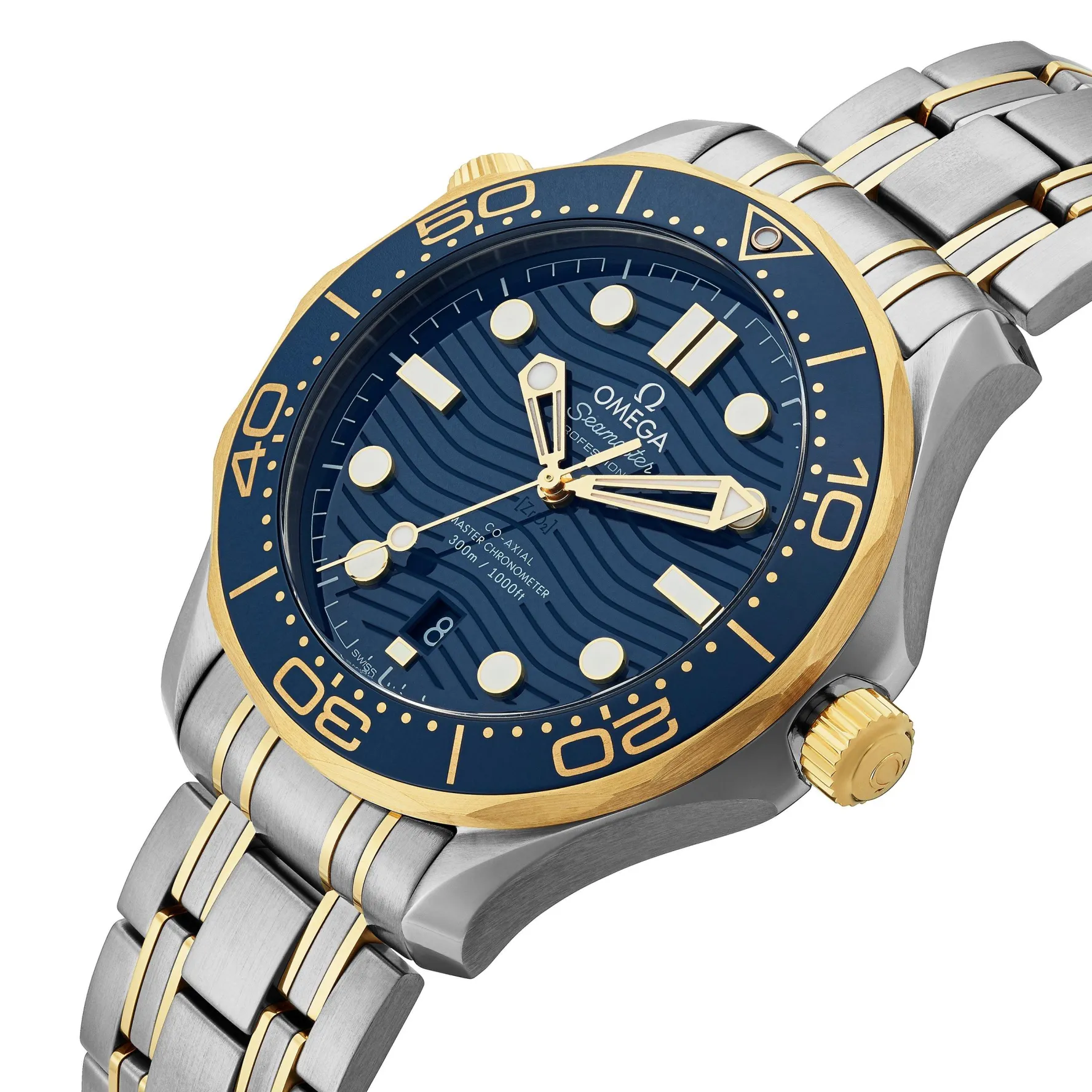 OMEGA Seamaster Diver 300M 42mm Stainless Steel and 18K Gold Automatic Men’s Watch