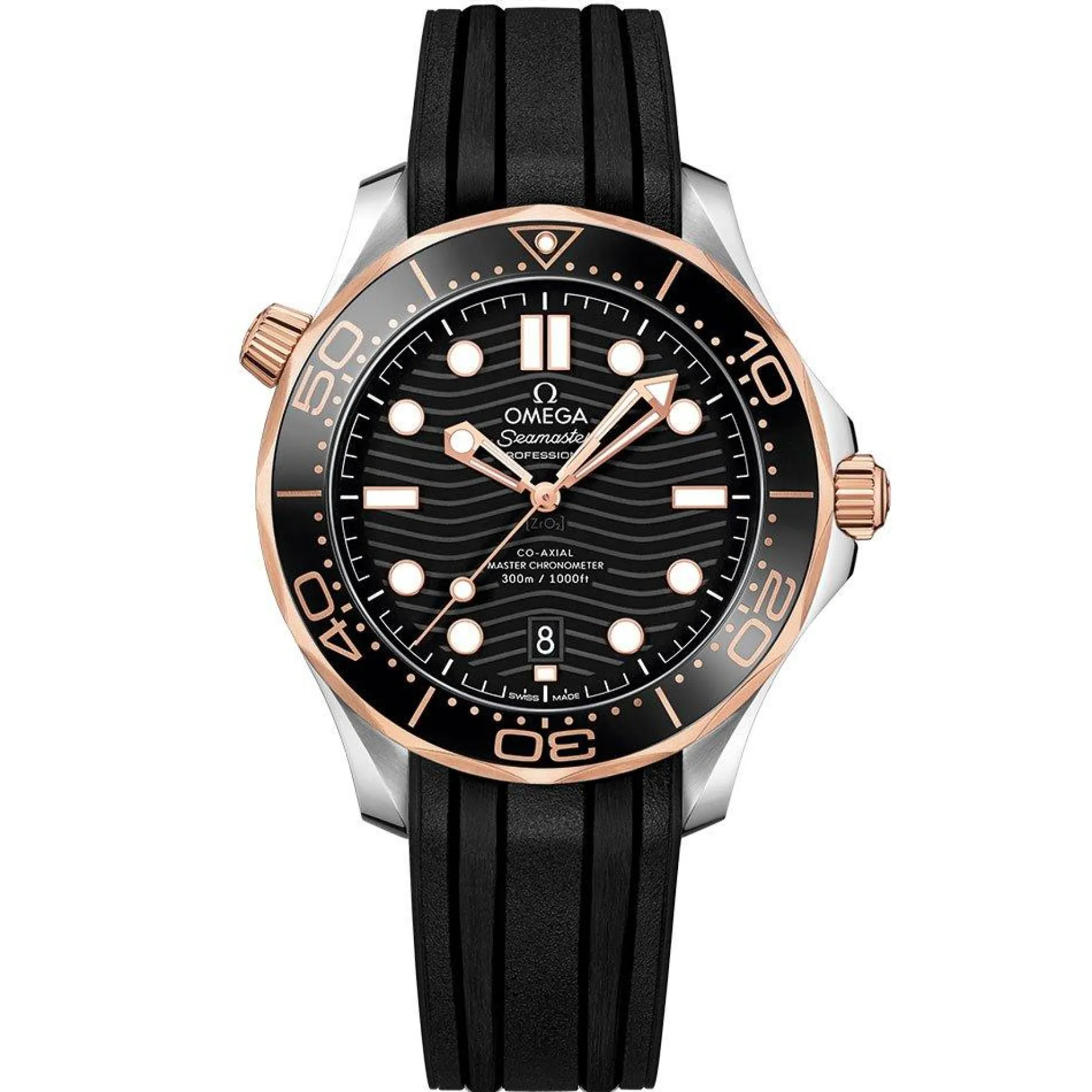 OMEGA Seamaster Diver 300M 42mm 18K Sedna Gold Automatic Men’s Watch