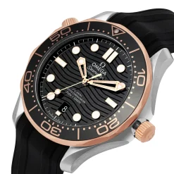 OMEGA Seamaster Diver 300M 42mm 18K Sedna Gold Automatic Men’s Watch