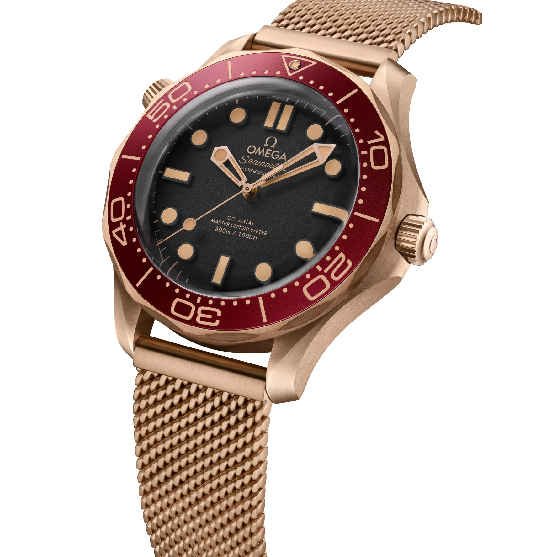 OMEGA Seamaster Diver 300m 42mm Bronze Gold Automatic Men’s Watch