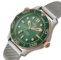 OMEGA Seamaster Diver 300M 42mm Bronze Gold Titanium Automatic Men’s Watch