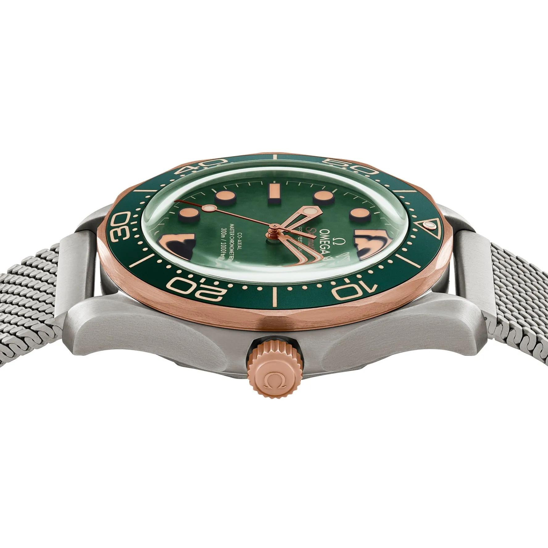 OMEGA Seamaster Diver 300M 42mm Bronze Gold Titanium Automatic Men’s Watch