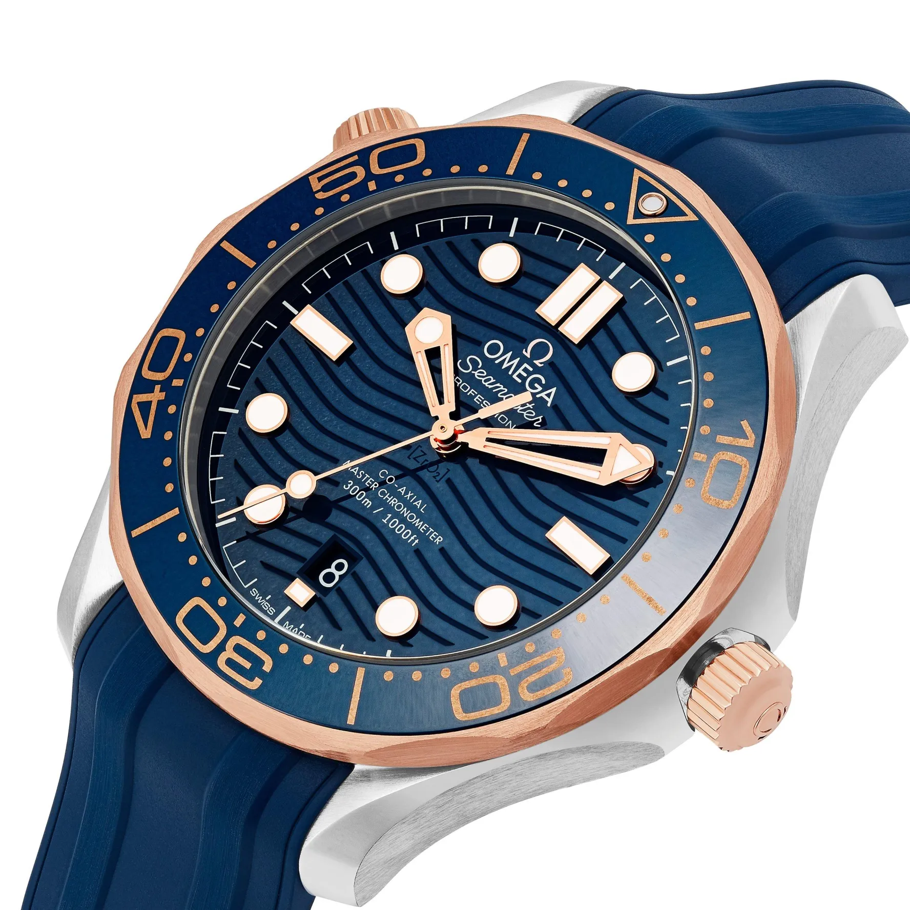 OMEGA Seamaster Diver 300M 42mm 18K Sedna Gold Automatic Men’s Watch