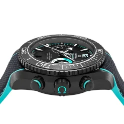 OMEGA Seamaster Planet Ocean Deep Black ETNZ Edition Chronograph Men’s Watch