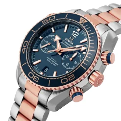 OMEGA Seamaster Planet Ocean 600M 45.5mm Steel and 18K Sedna Gold Men's Watch
