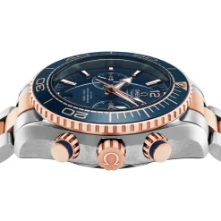 OMEGA Seamaster Planet Ocean 600M 45.5mm Steel and 18K Sedna Gold Men's Watch